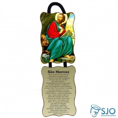 Adorno de Porta Retangular - São Marcos