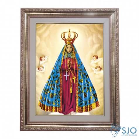 Quadro - Nossa Senhora Aparecida - Modelo 2 - 52 cm x 42 cm