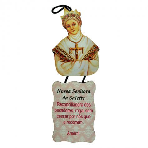 Adorno de Porta Nossa Senhora Salete