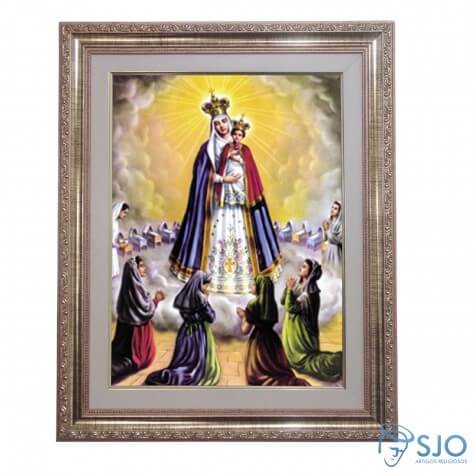 Quadro - Nossa Senhora do Bom Parto- 52 cm x 42 cm