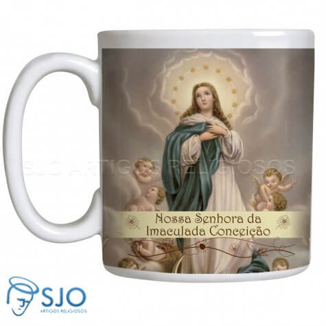 Caneca Nossa Senhora da Imaculada Conceio