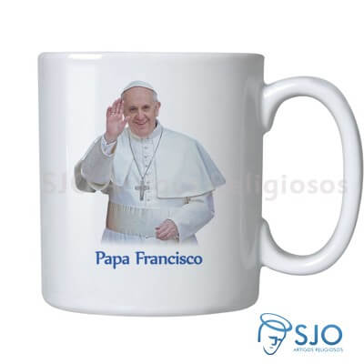 Caneca Papa Francisco com Oração