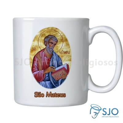 Caneca São Mateus com Oração