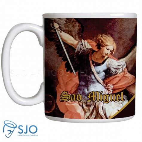 Caneca São Miguel com Oração