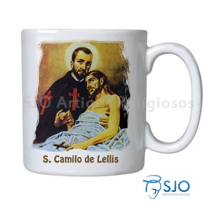 Caneca São Camilo de Lellis com Oração
