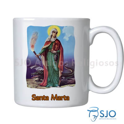 Caneca Santa Marta com Oração