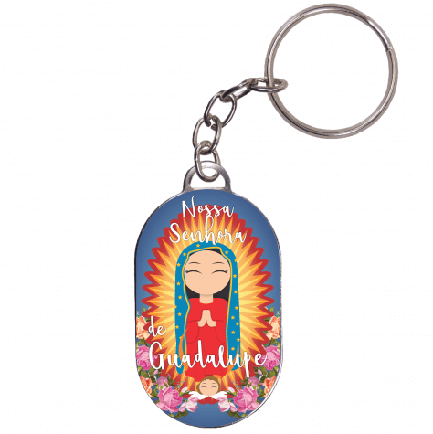 Chaveiro Chapinha Infantil Nossa Senhora de Guadalupe