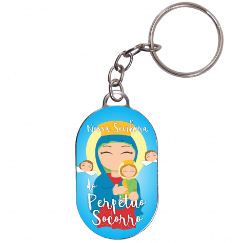 Chaveiro Chapinha Infantil Nossa Senhora do Perpétuo Socorro