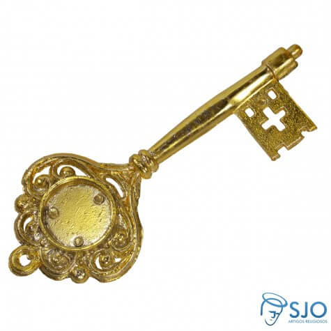 Chave Dourada Personalizada - 14 cm