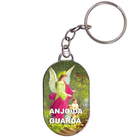 Chaveiro Chapinha - Anjo da Guarda - Mod. 02