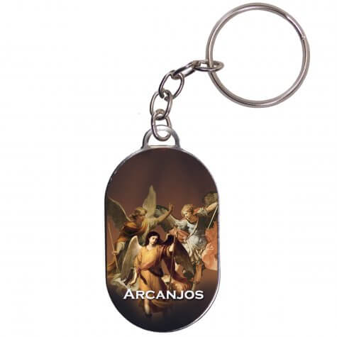 Chaveiro Chapinha Arcanjos - Mod. 2