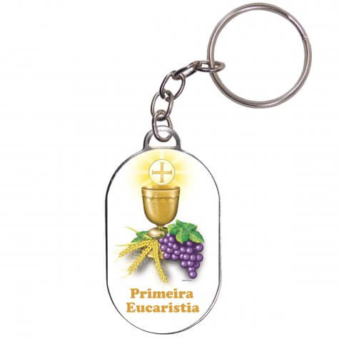 Chaveiro Chapinha Eucaristia Sjo Artigos Religiosos