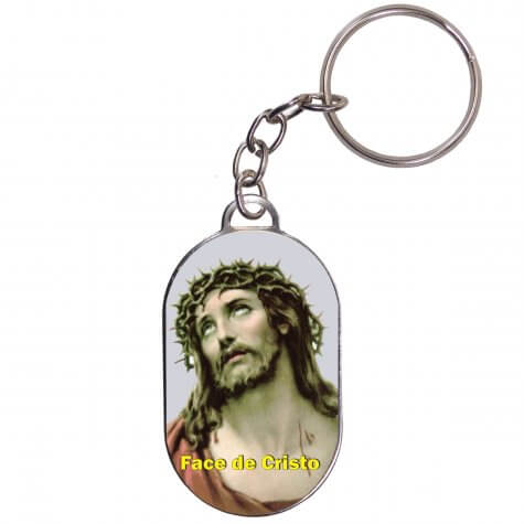 Chaveiro Chapinha - Face de Cristo
