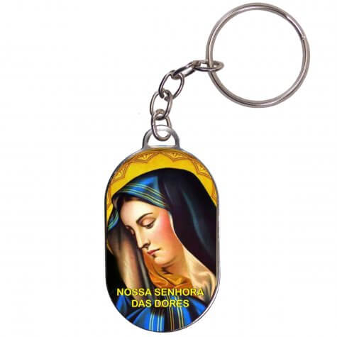 Chaveiro Chapinha - Nossa Senhora das Dores - Mod. 02