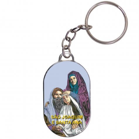 Chaveiro Chapinha São Joaquim e Santa Ana