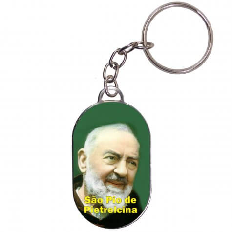 Chaveiro Chapinha São Pio de Pietrelcina