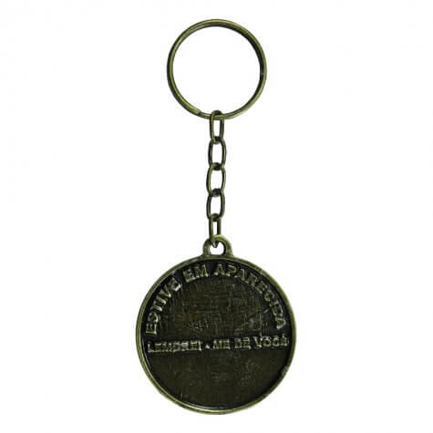 Chaveiro de Bronze Nossa Senhora Aparecida