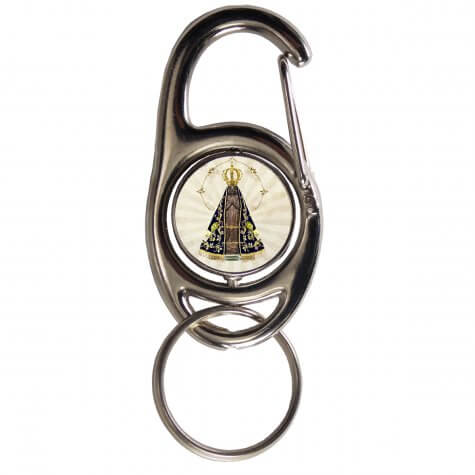 Chaveiro Mosquetão 300 Anos de Aparecida