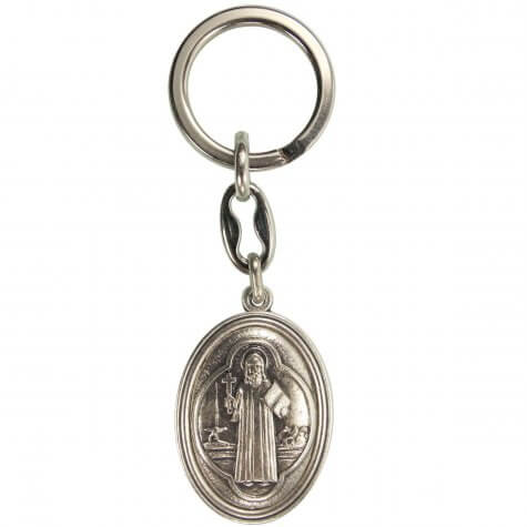 Chaveiro Oval de São Bento