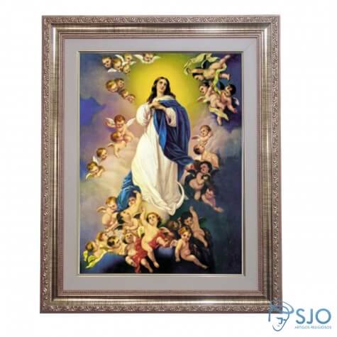 Quadro - Nossa Senhora da Conceio - 52 cm x 42 cm