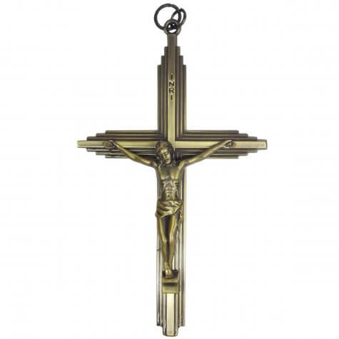 Crucifixo de Bronze - 13 cm