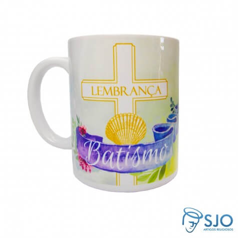 Caneca Lembrana de Batismo