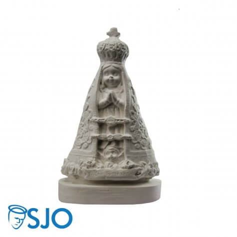 Imagem de Gesso Nossa Senhora Aparecida Infantil - 15 cm