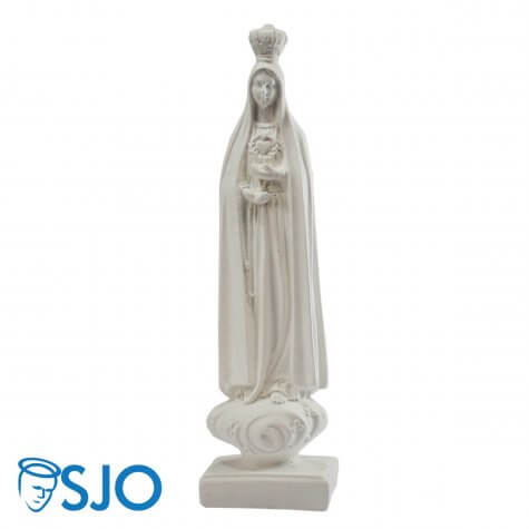 Imagem de Gesso Nossa Senhora de Ftima - 15 cm - Mod. 2