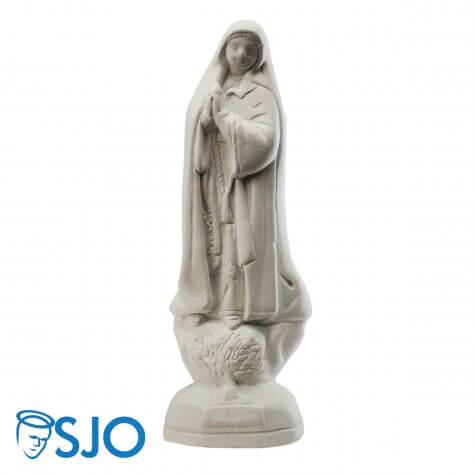 Imagem de Gesso Nossa Senhora de Fátima - 15 cm