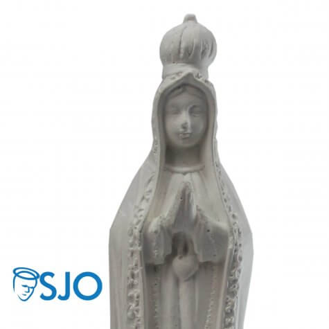 Imagem de Gesso Nossa Senhora de Fátima - 20 cm