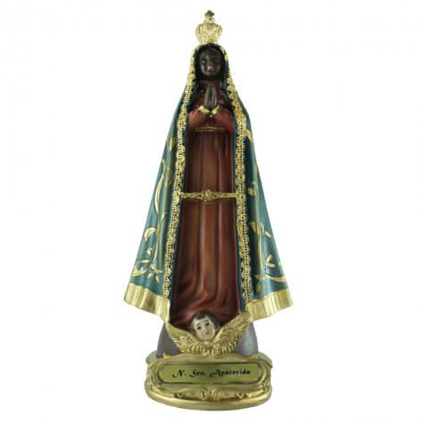 Imagem de Resina Nossa Senhora Aparecida 22cm