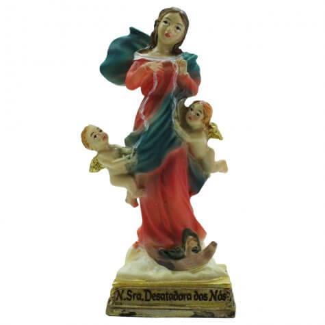 Imagem de Resina Nossa Senhora Desatadora dos Nós - 9 cm
