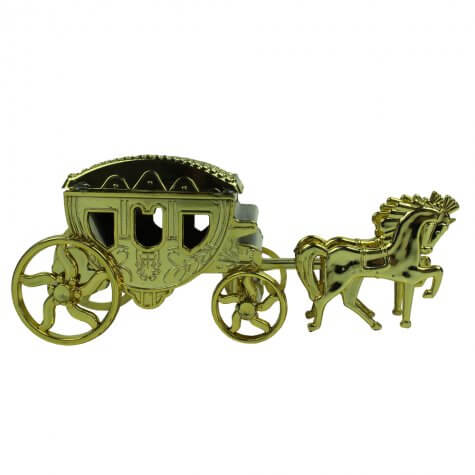 Carruagem de Plástico com Cavalos
