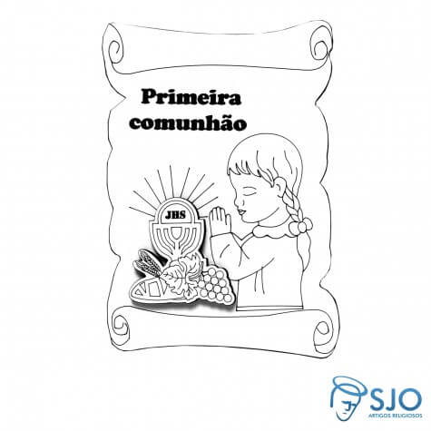 Adorno de Eucaristia Menina