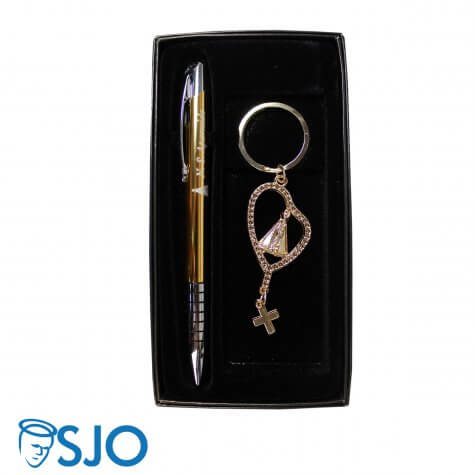 Kit Caneta + Chaveiro Nossa Senhora Aparecida - 04