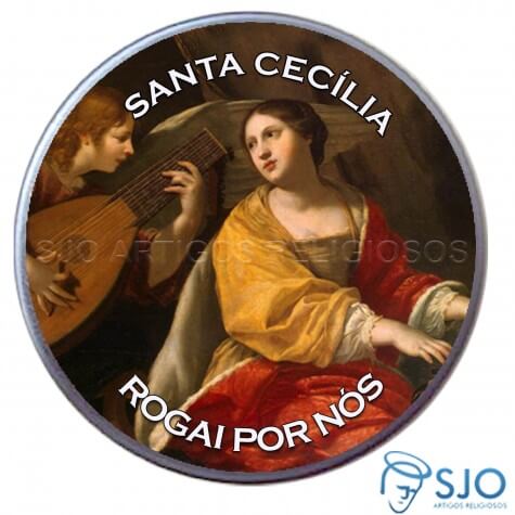 Latinha Personalizada de Santa Cecília