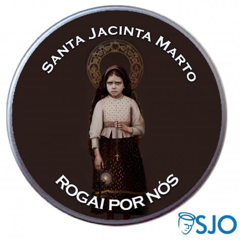 Latinha Santa Jacinta Marto