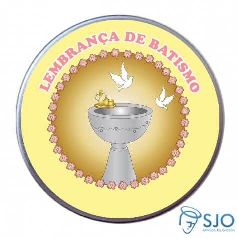 Latinhas de Batismo - Mod. 09