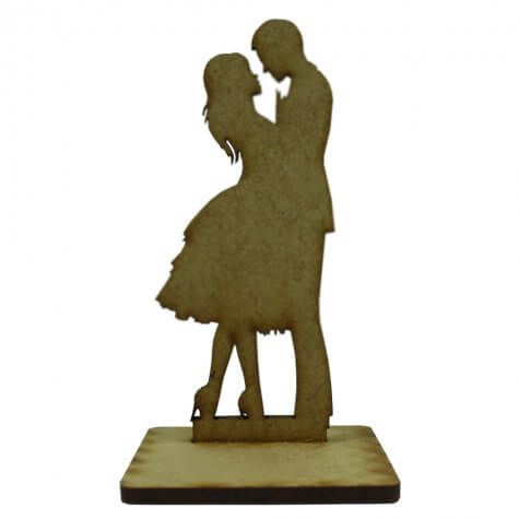Lembrancinha de Casamento Noivos em MDF - Mod. 20