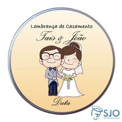 Latinha de casamento - Mod. 9