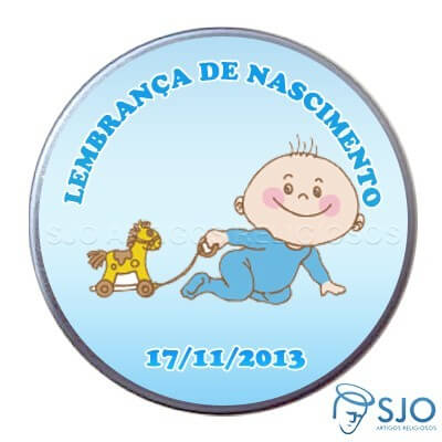 Latinha de nascimento - Mod. 1 - Masc.