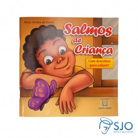 Salmos de Criança - Livro de colorir