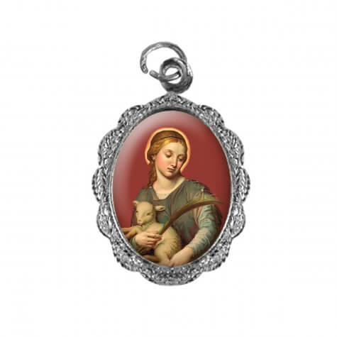 Medalha de Alumínio - Santa Inês