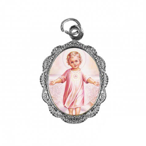 Medalha de Alumínio - Menino Jesus - Mod. 02
