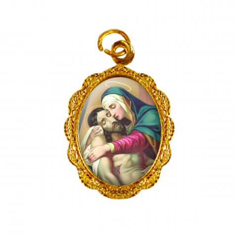 Medalha de Alumínio - Nossa Senhora da Piedade