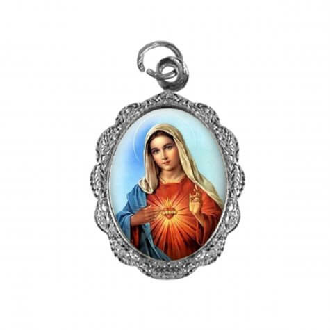 Medalha de alumnio - Sagrado Corao de Maria - Mod. 01 (vendas por cento)