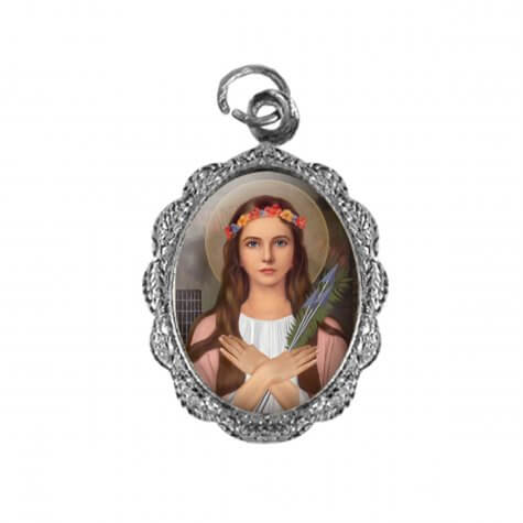 Medalha de Alumínio - Santa Filomena