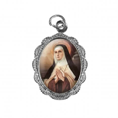 Medalha de Alumínio Santa Teresa D'Ávila