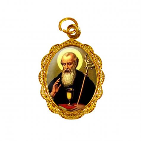 Medalha de alumínio - São Bento - Mod. 1