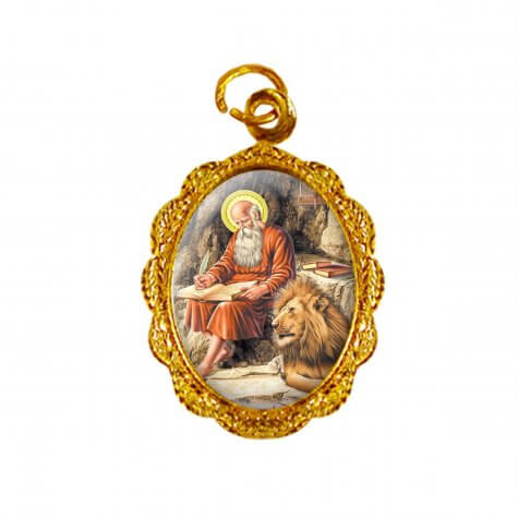Medalha de alumínio - São Jerônimo